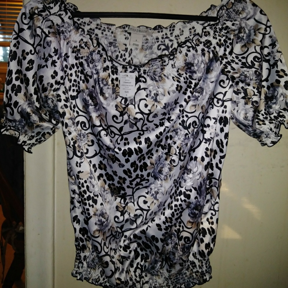 White House | Black Market Dress Top Small